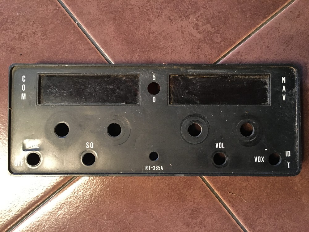 Cessna ARC RT-385A Faceplate