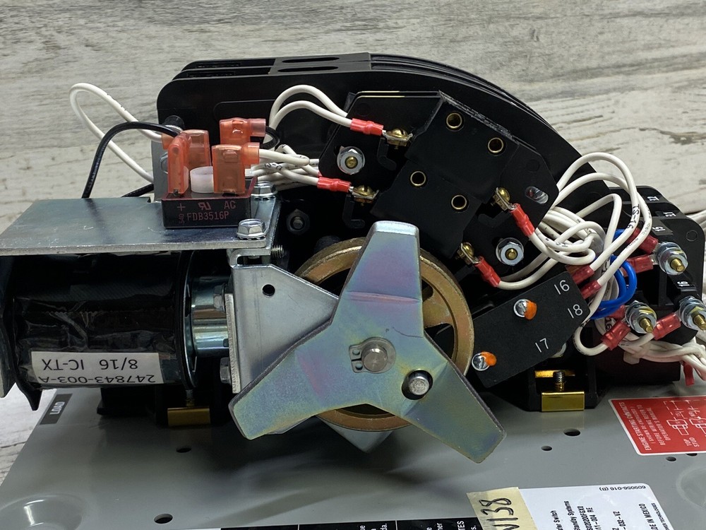 ASCO AUTOMATIC TRANSFER SWITCH D03ATS020200FGX0 200 AMP