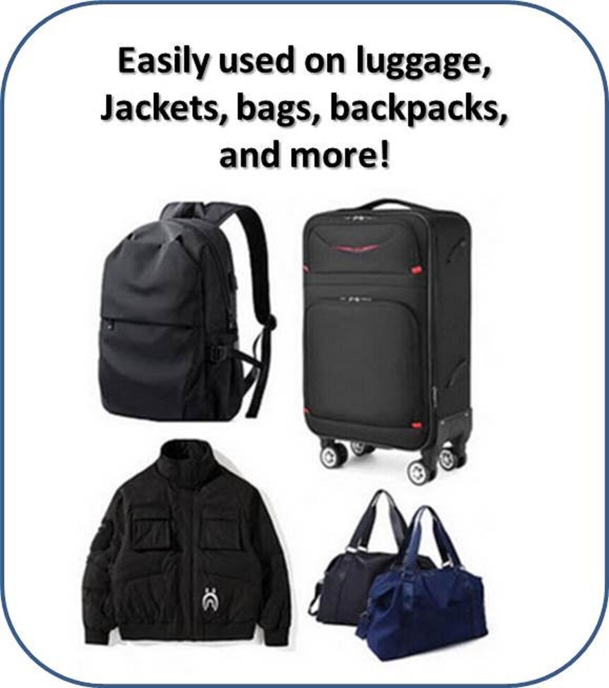 ONE (1) ZIPPER PULL REPLACEMENT EXTENDER PULL TAB 1.45" LONG STURDY - 5 COLORS