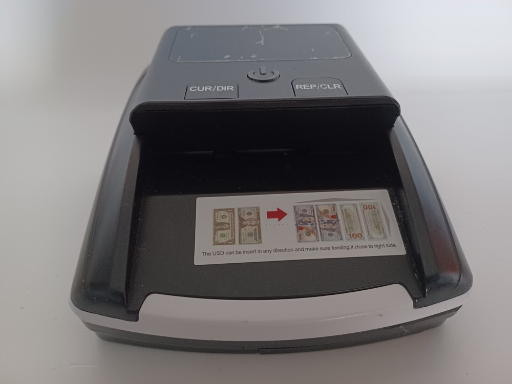 Banknote Detector -Model XD-13D Black -Replacement Only No Cord