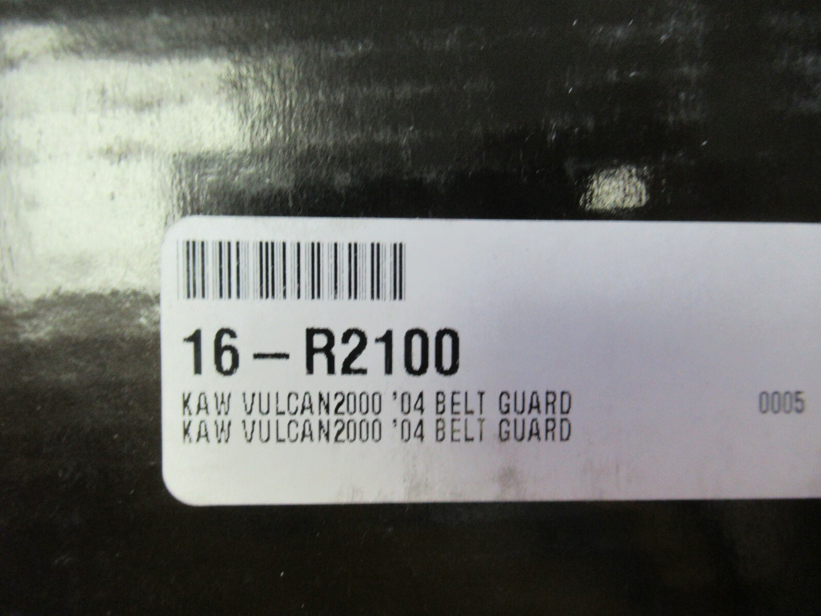 ROADKROME CHROME STEEL LOWER BELT GUARD - KAWASAKI VULCAN VN2000 2004-10