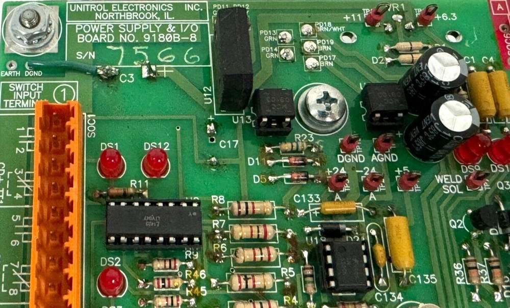 NEW UNITROL 9180B-8 WELDING CONTROLLER 9180B8