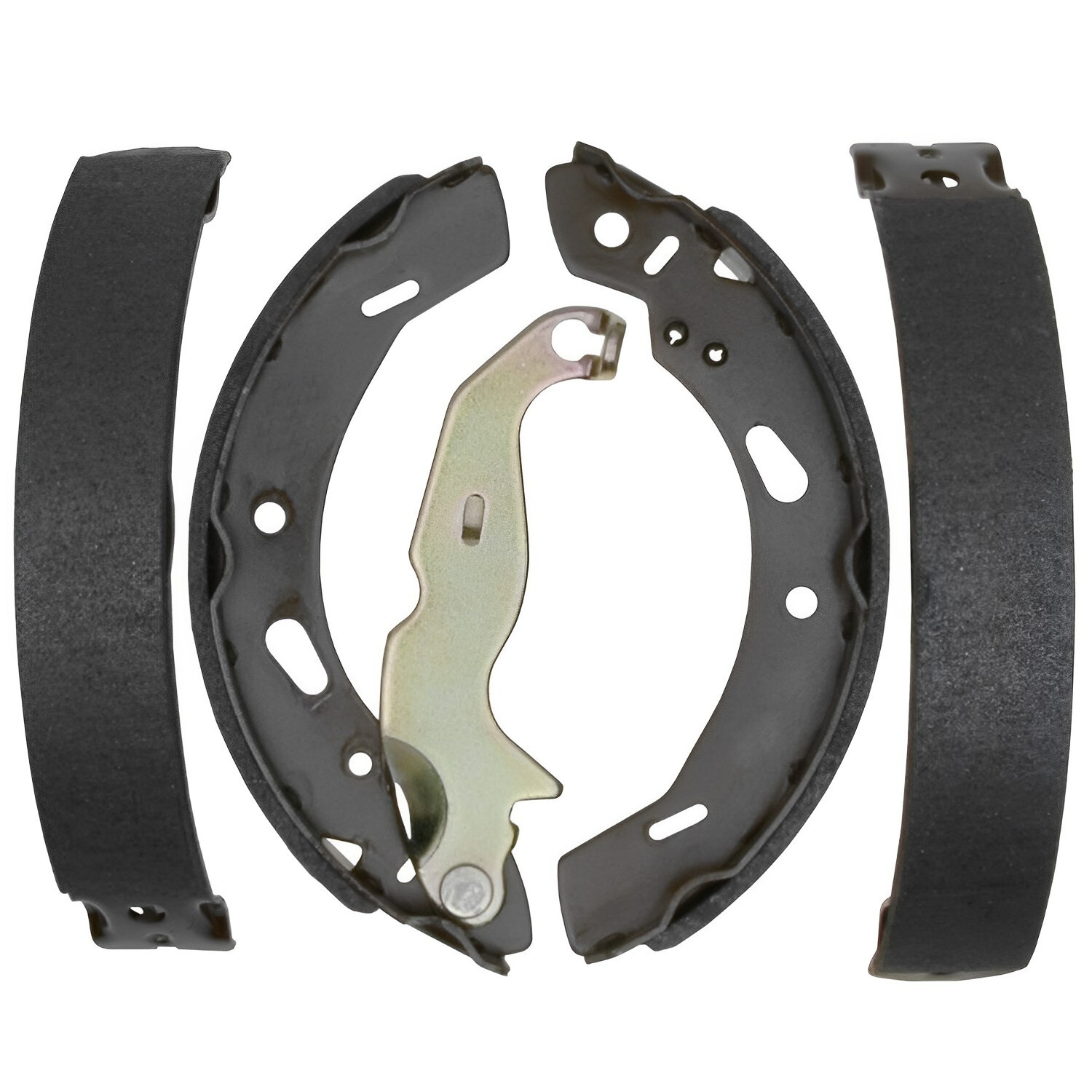 Rear Premium Brake Shoes for 2011 2012 2013 2014 2015 - 2019 Ford Fiesta