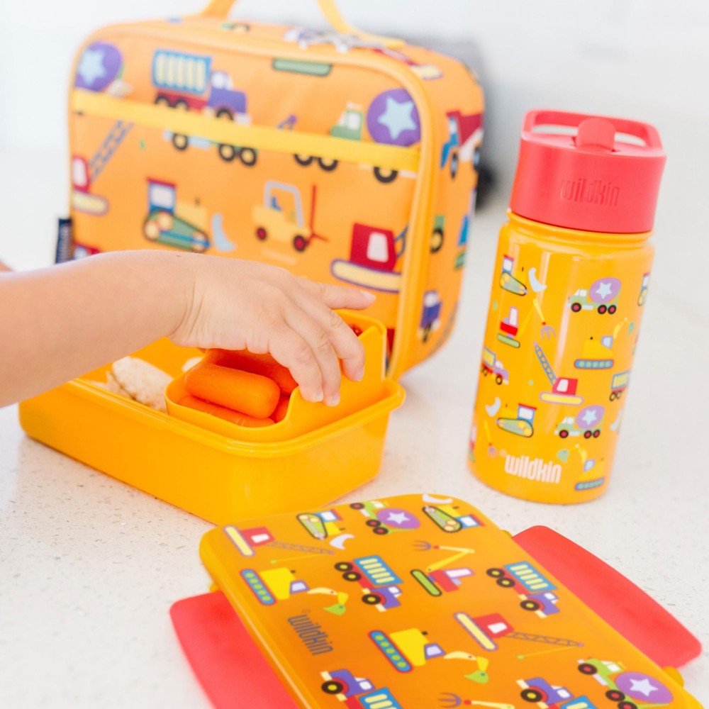 Wildkin Under Construction Reusable Food Container Bento Box