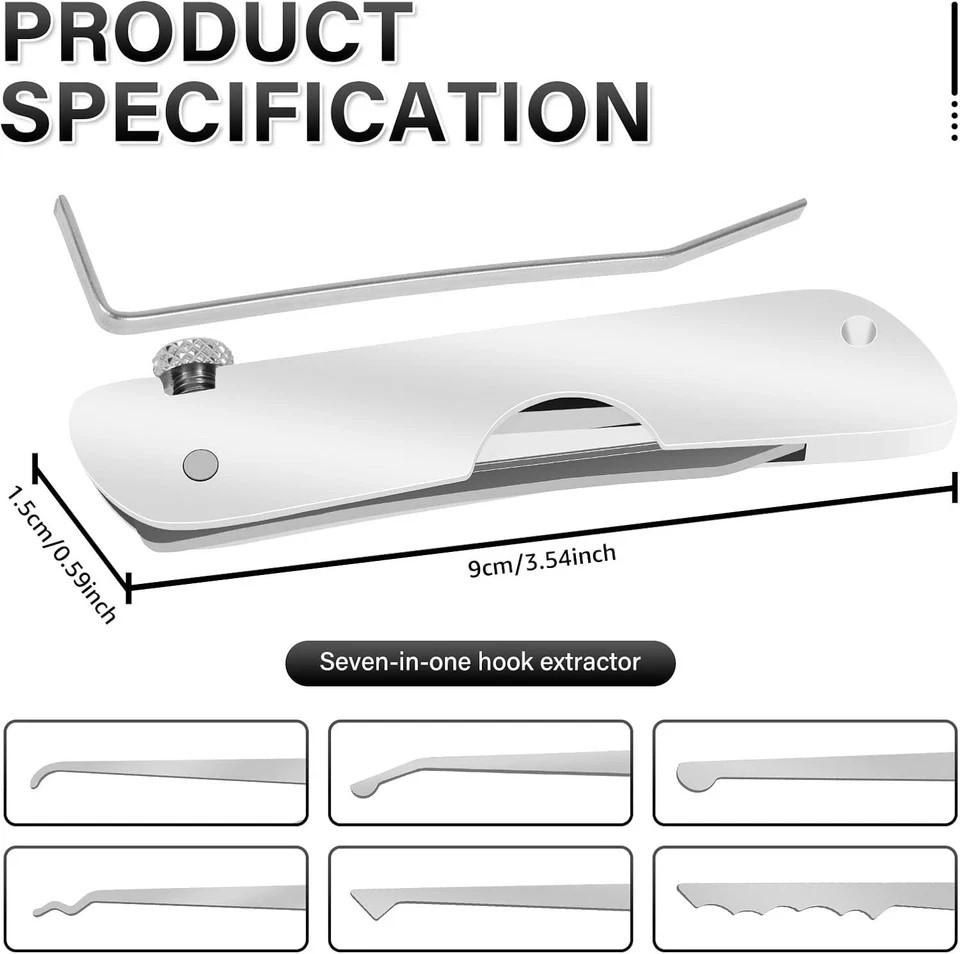Hook and Pick Tool Set, Portable Pick Hook Tool Set Auto Maintenance Engine Trim