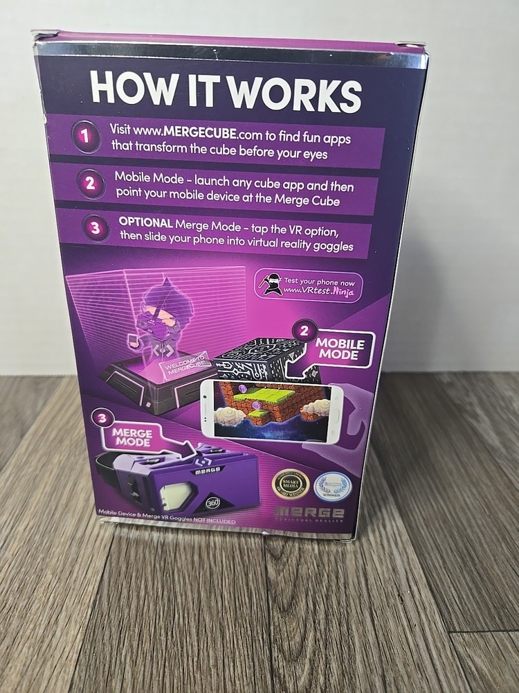 Meet The Merge Cube AR/VR Virtual Apps & Games IPhone Android Holographic Fun
