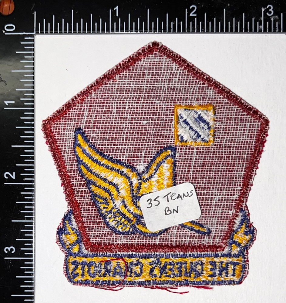 Cold War US Army 35th Transportation Battalion Bn US Made Patch