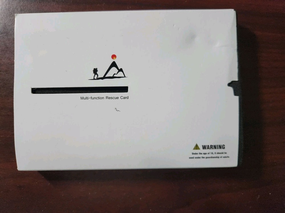 Outdoor Tools Multi-Function Rescue Card