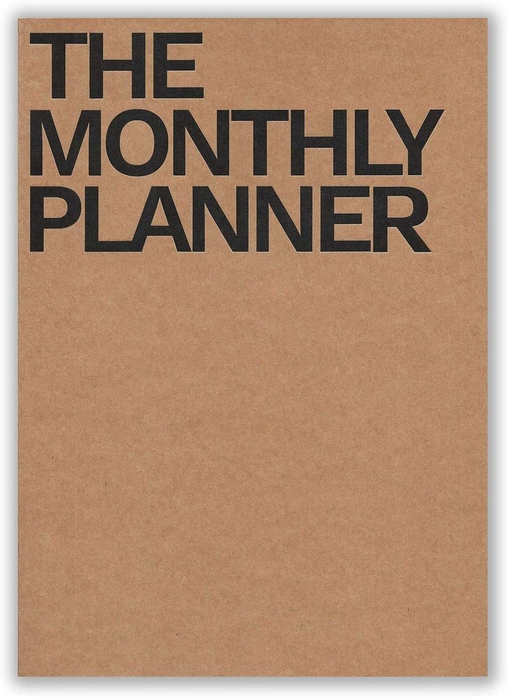 The Monthly Planner Undated (Medium x 1 Pack) Medium