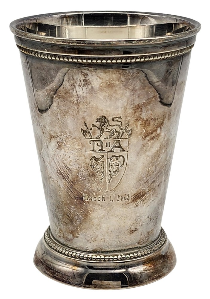 2003 TOWLE Silverplate Mint Julep Cup 169.2g