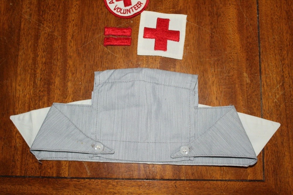 1953 Gray Lady Capping Service Program, Hat, Patches, & Acceptance Letter