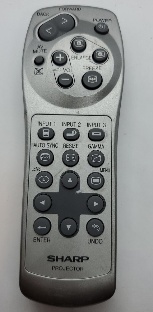 Original Sharp GA013WJ Projector Remote Control PGM20XU PGM20X