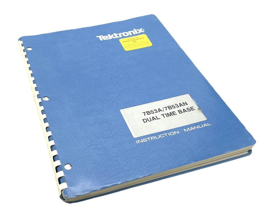 Tektronix 7B52 Dual Time Base Instruction Manual