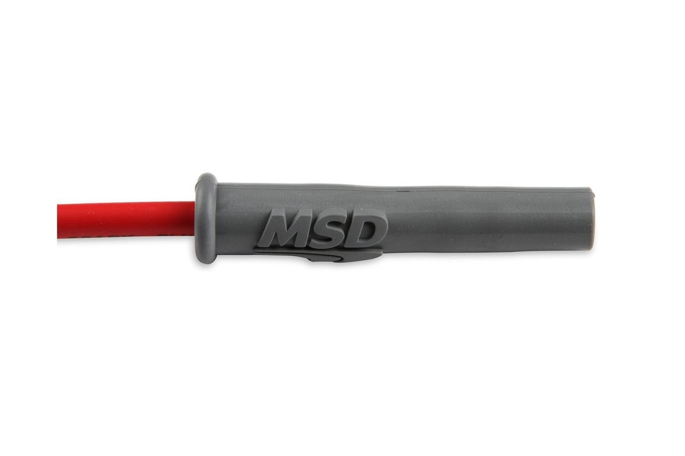 MSD 32819 Super Conductor Spark Plug Wire Set, Red