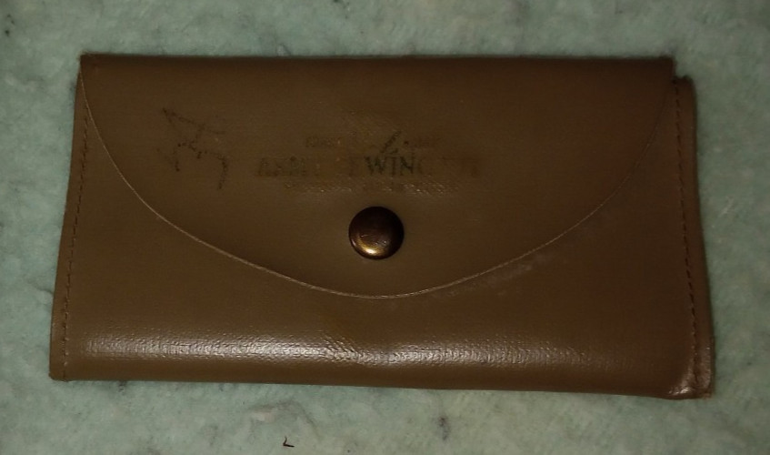 Vintage WW2 E-Z Army Sewing Kit with thread, buttons