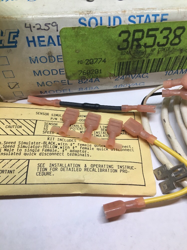 NEW Hoffman Controls 824A head pressure controller, Kit 3R538