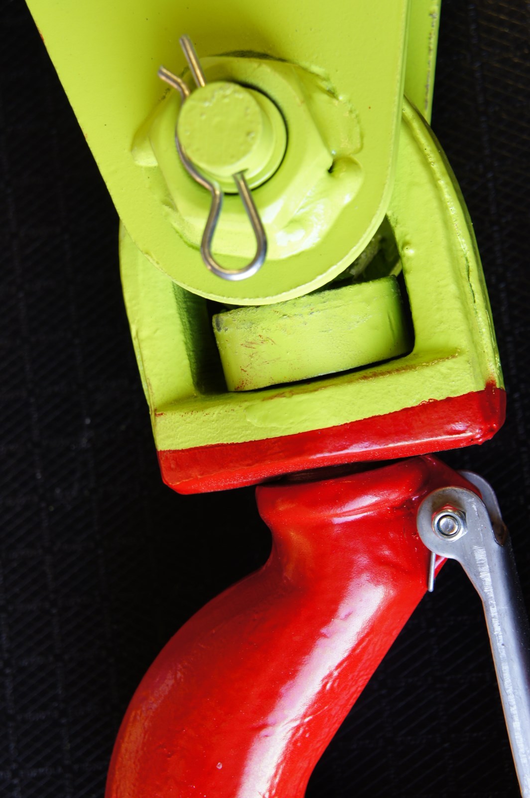 Snatch Block w Hook 4 Ton 4 1/2" f Flat Bed Wrecker Tow Truck Recovery 4x4 Cable