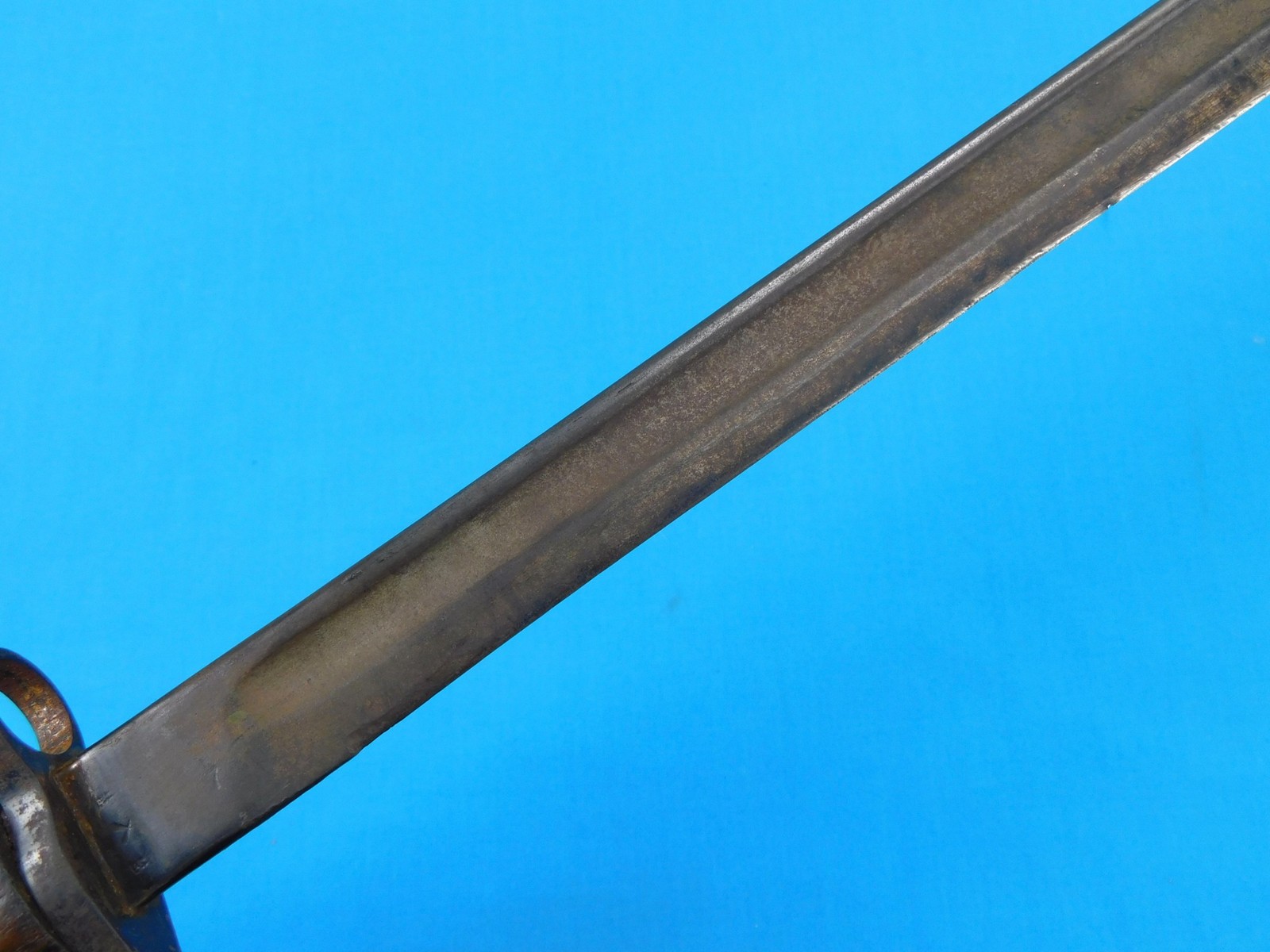 British English WW1 Model 1907 Antique Bayonet Fighting Knife w/ Scabbard