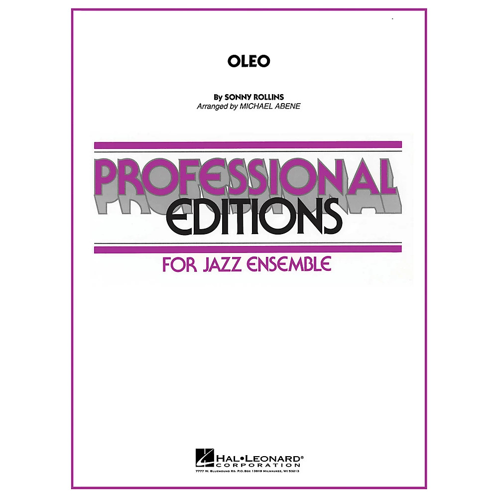 Hal Leonard Oleo Jazz Band