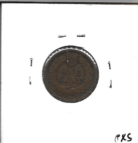1865 Indian Head Cent VG