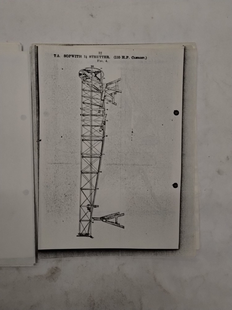 Sopwith 1 1/2 Strutter (110 H.P. Clerget) Rigging Notes-Copy