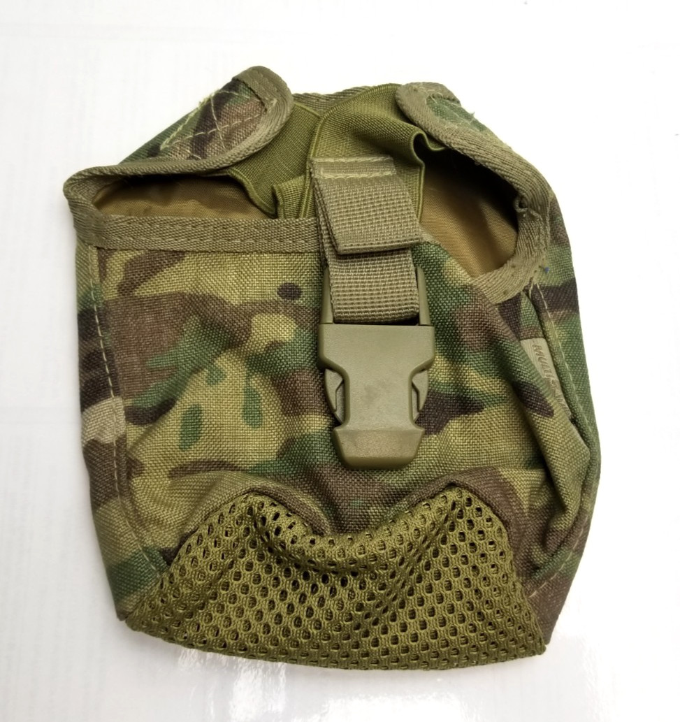 Military Style Rothco OCP Multicam MOLLE 1 QT MESH Canteen Pouch NEW