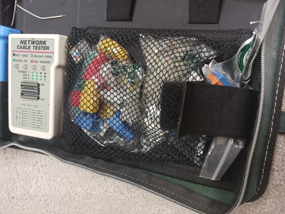 Pros Kit Lan Tester/ Tool Kit Lan Tester Case