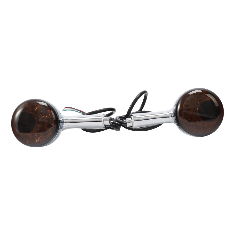 Chrome Rear Turn Signals LED Light