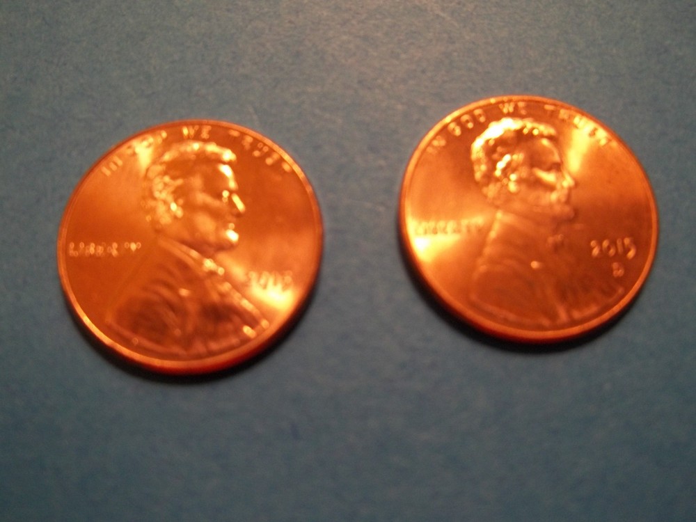 2015 P/ D  MINT Lincoln Shield Set