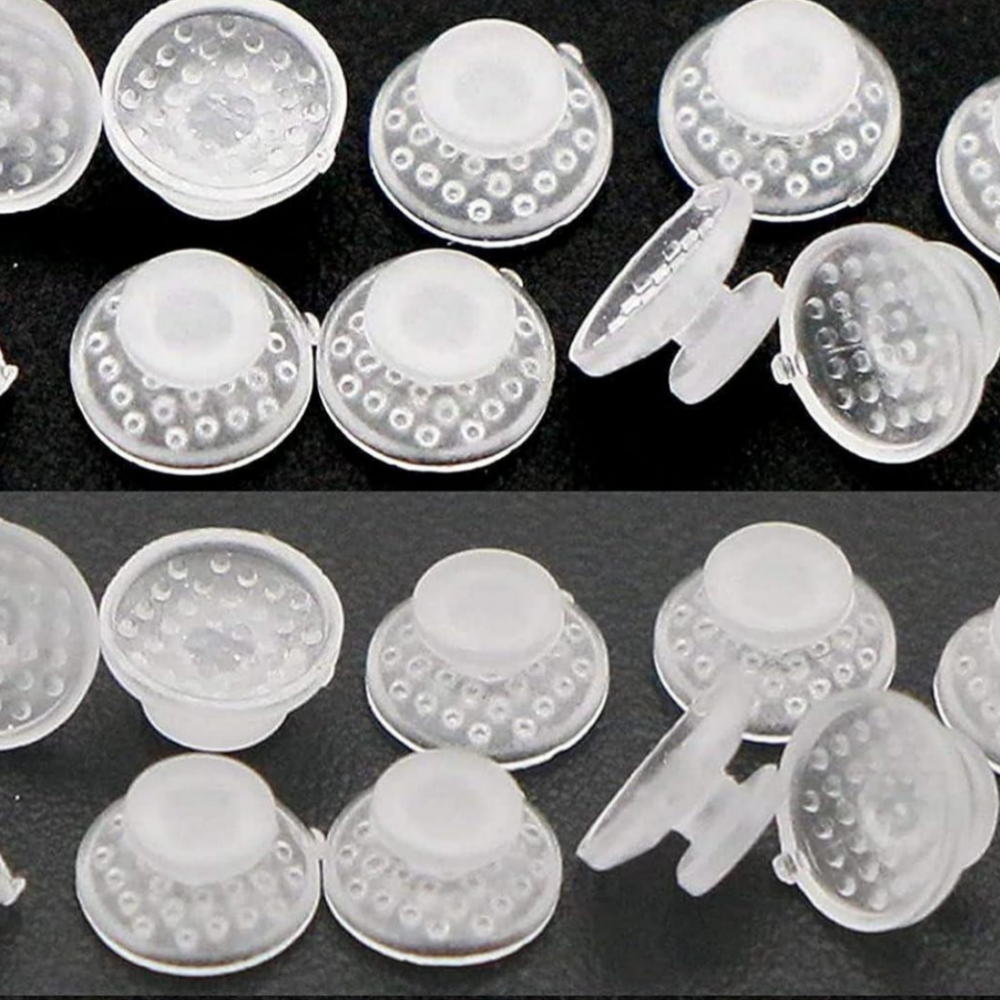 Dental Round Lingual Button Ceramic Clear Invisable Retainer Aligner Bondable