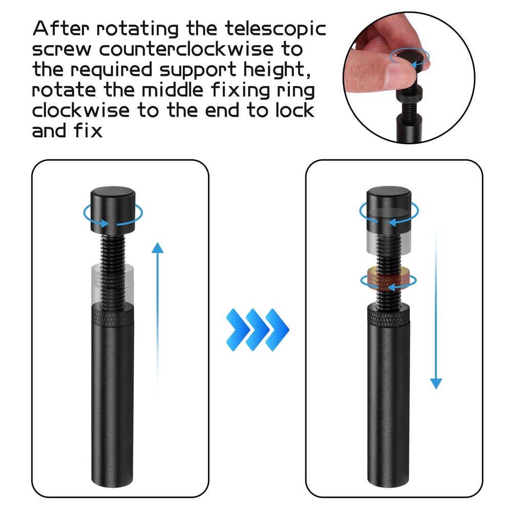 Graphics Card GPU Support Bracket Three Sizes Adjustable Height Universal Vid...