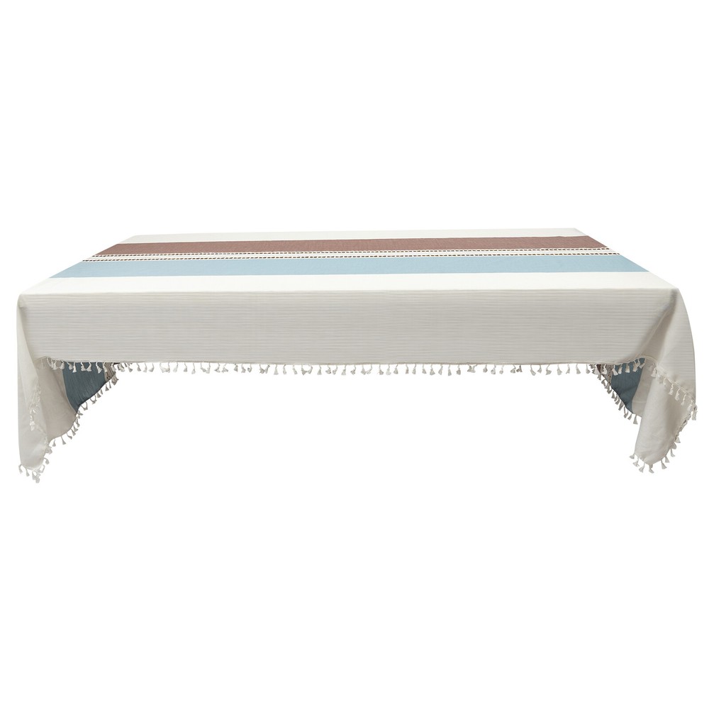 Rectangle Table Cloths Rustic Tablecloth Table Cover Waterproof 140*300cm US