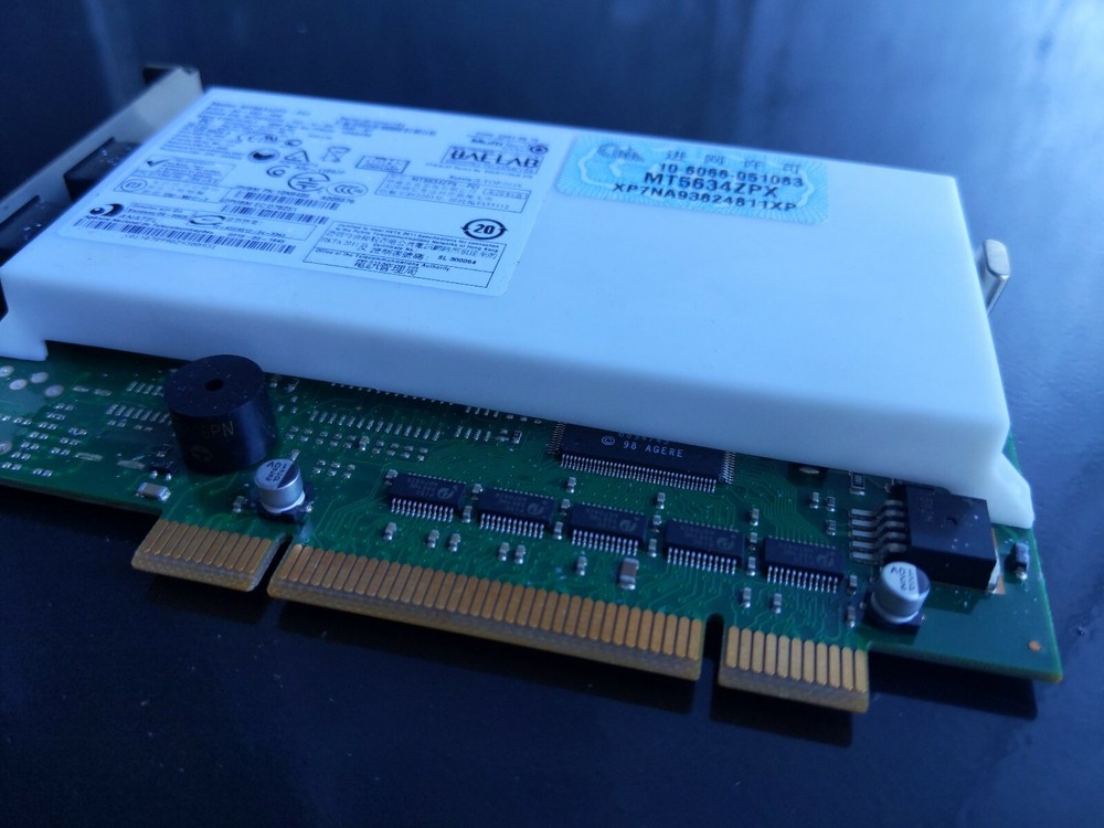 Multi-Tech 56Kbps Data/Fax Modem Card MT5634ZPX-PCI-U-NV-IBM-SP