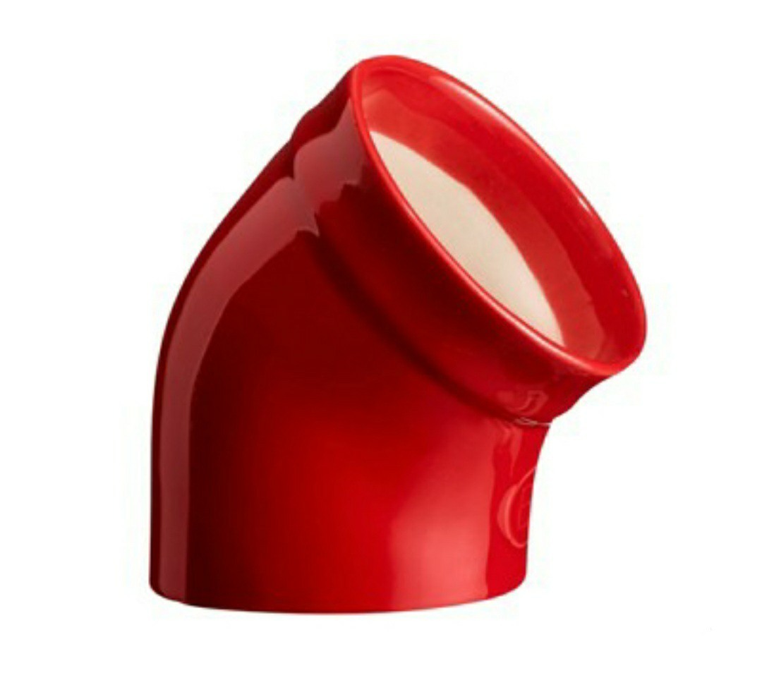 Emile Henry Burgundy/Red Salt Pig Pot Cellar Made in France