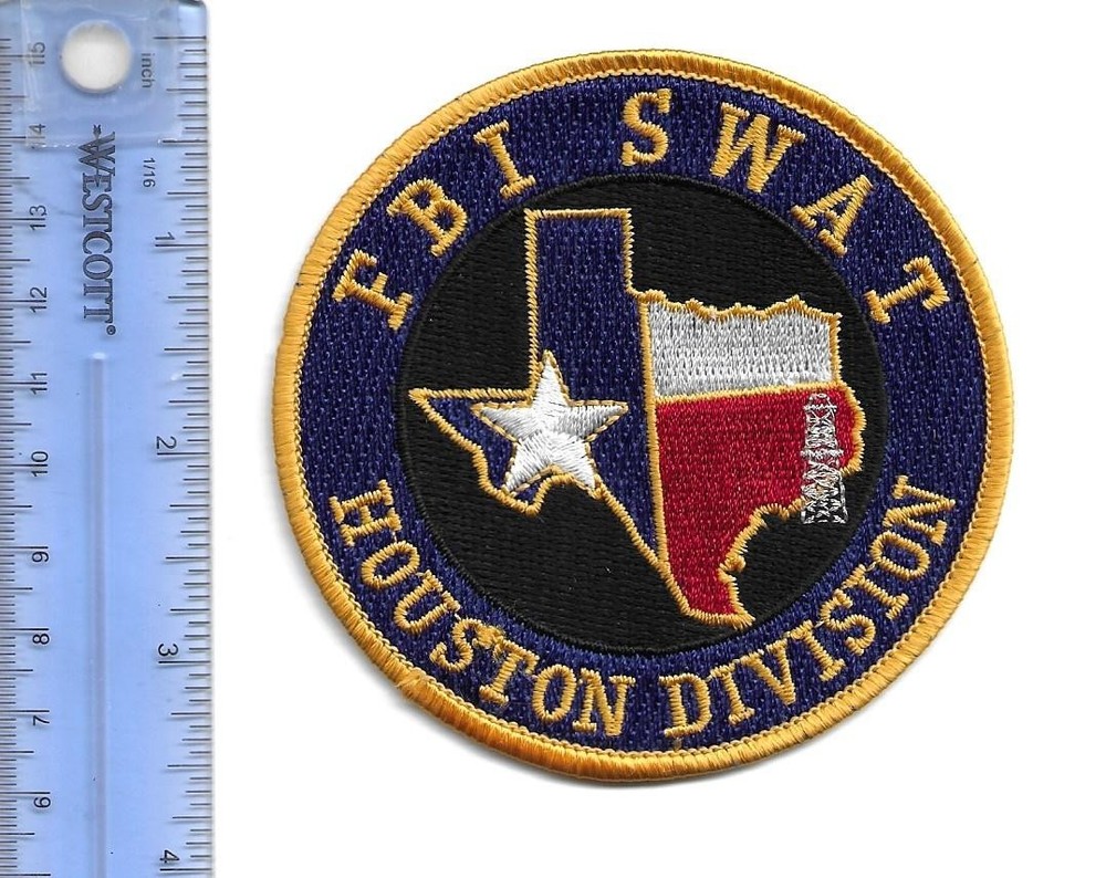 FBI SWAT Houston Division patch - Texas
