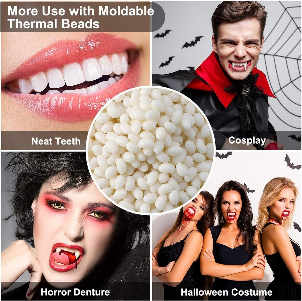 Fast Curing 100g Moldable Beads - Temporary Solutions for Dental Aesthetics