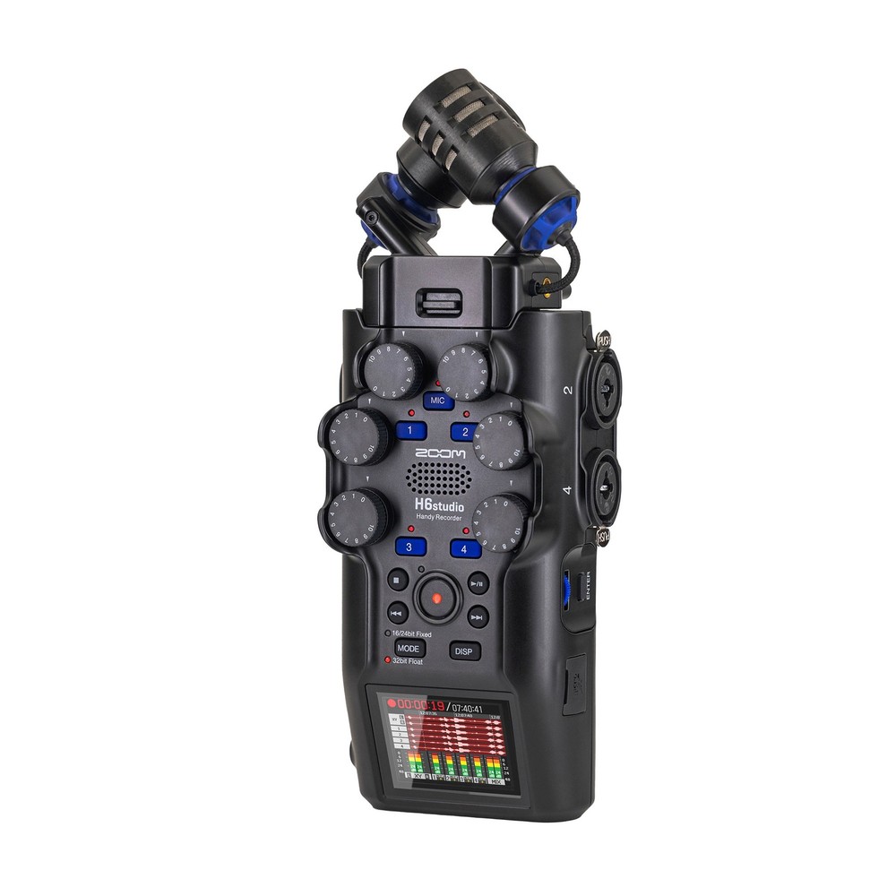 Zoom H6studio 6-Track Handy Recorder with 32-Bit Float Recording