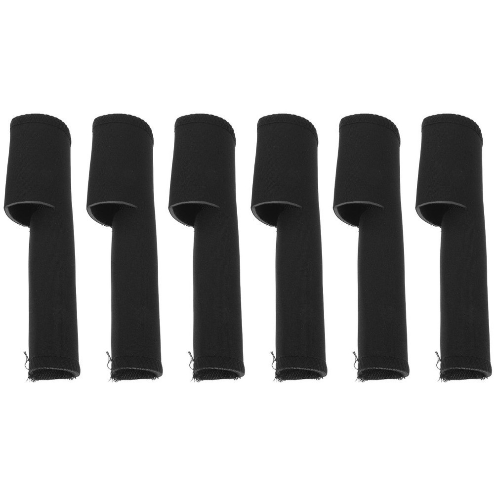 6PC Front Fork Protector Mountain Bike Dustproof Cover Shock Guard Frame Wrap