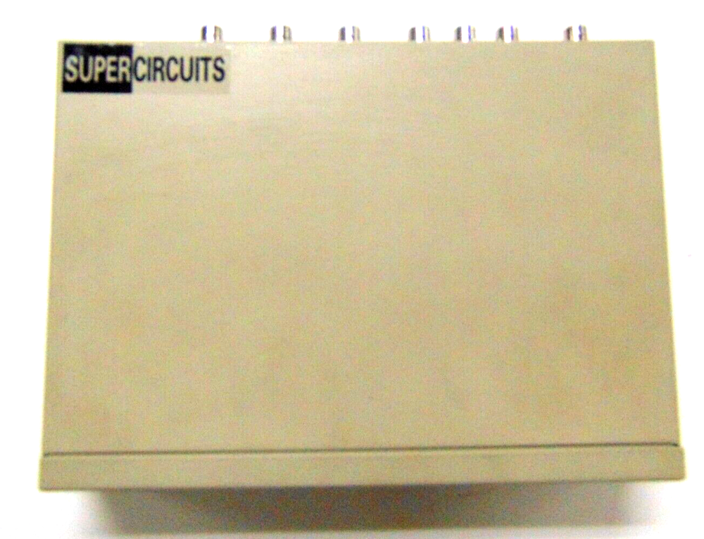 SUPER CIRCUITS VIDEO COLOR QUAD PROCESSOR ITEM NO. QS29 NTSC