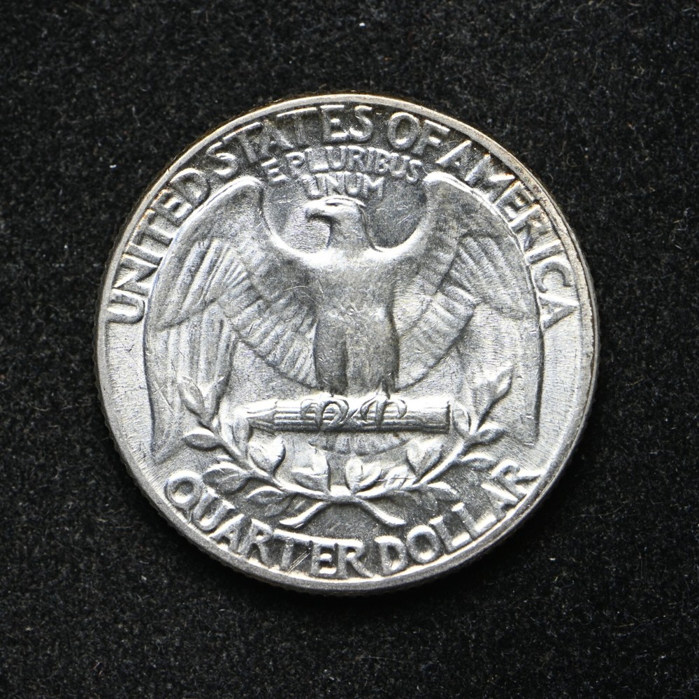 1954 Washington Silver Quarter AU+ (bb17192)