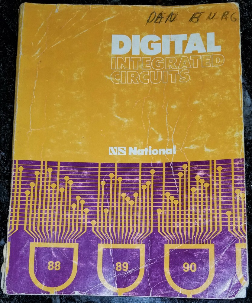USED 1974 National Digital Integrated Circuits Databook