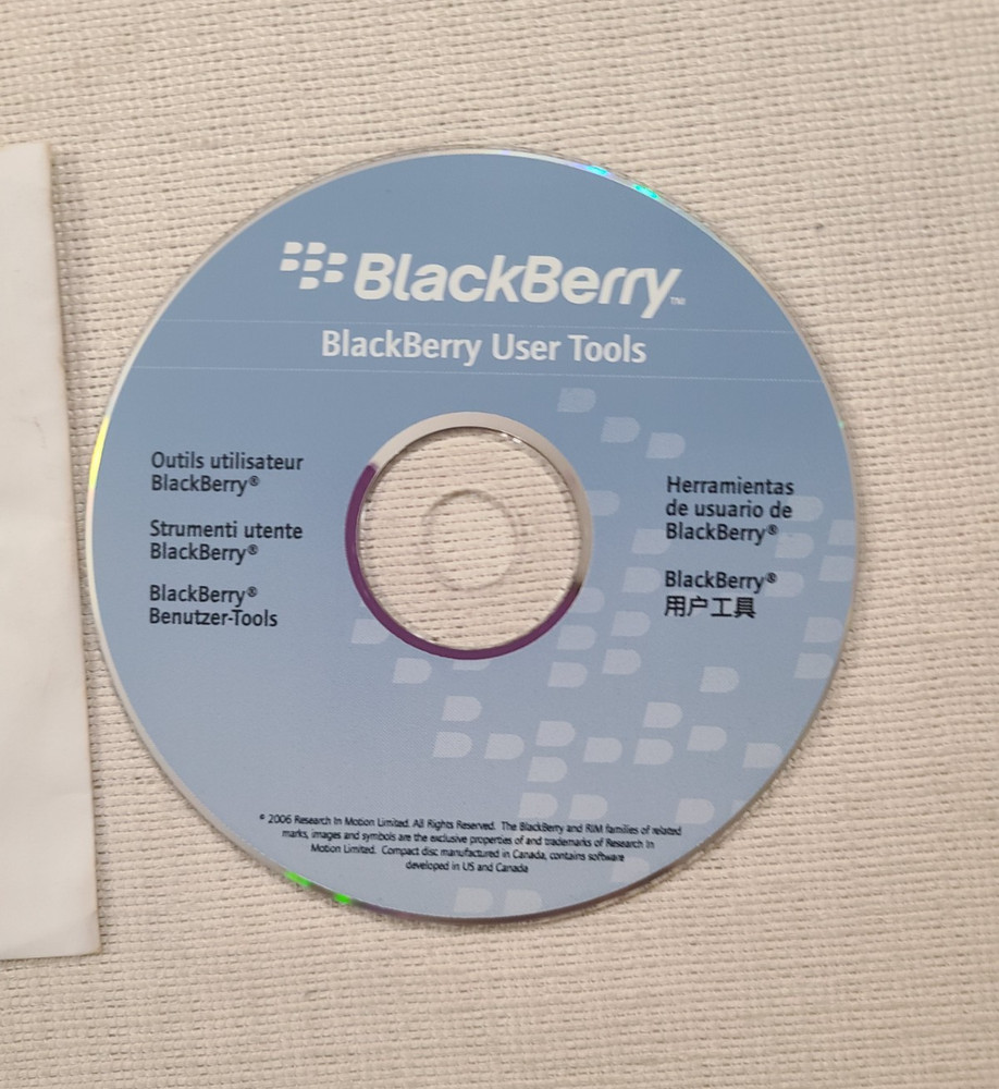 Blackberry User Tools [CD-ROM]
