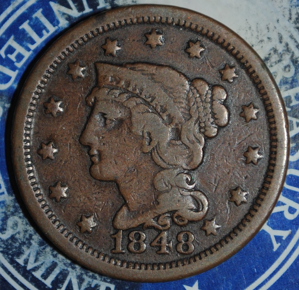 1848 Large Cent {{{{4912