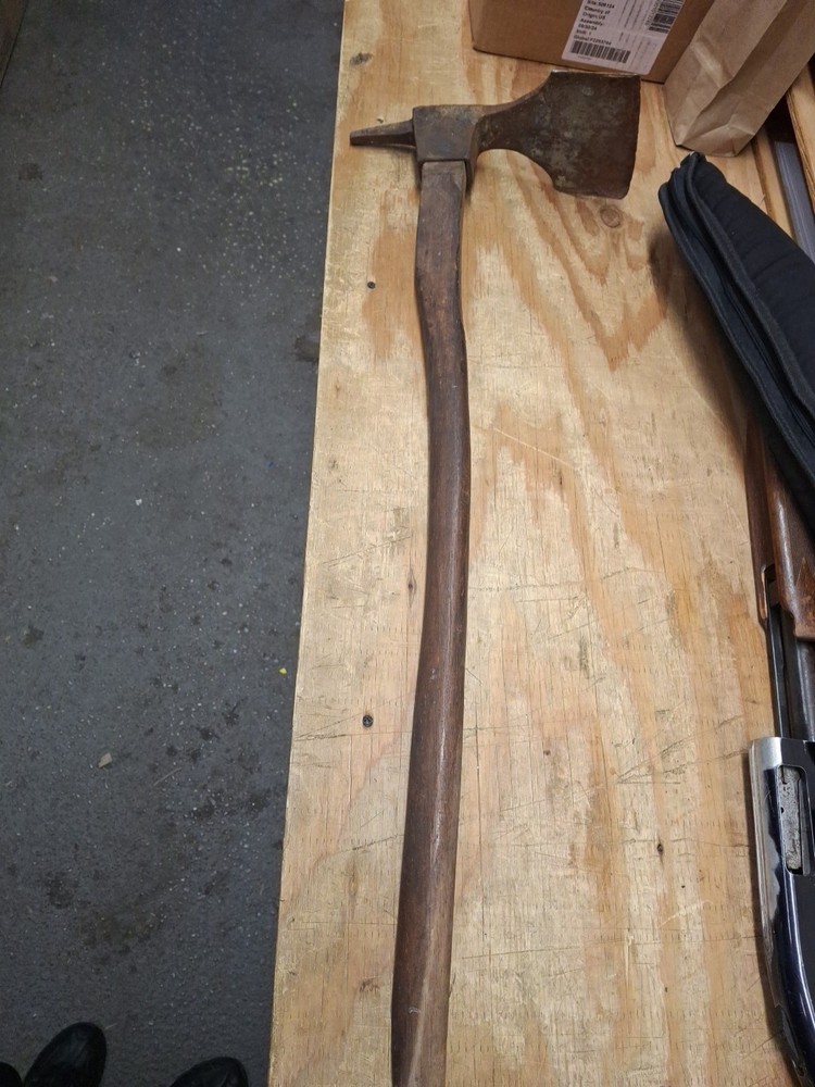 Antique Timber Beam Pick Axe