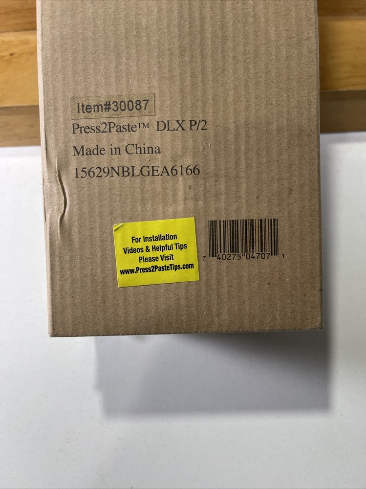NOS RC Press to Paste -toothbrush holder and toothpaste dispenser