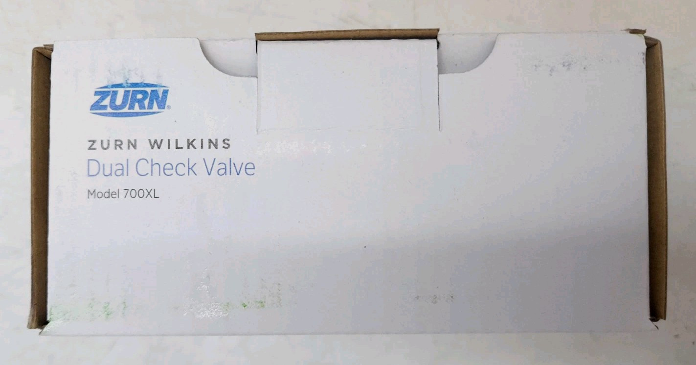 Zurn Wilkins 1UFMX34UF-700XL Dual Check Valve Outlet 3/4" FNPT / Inlet 1" FMTC