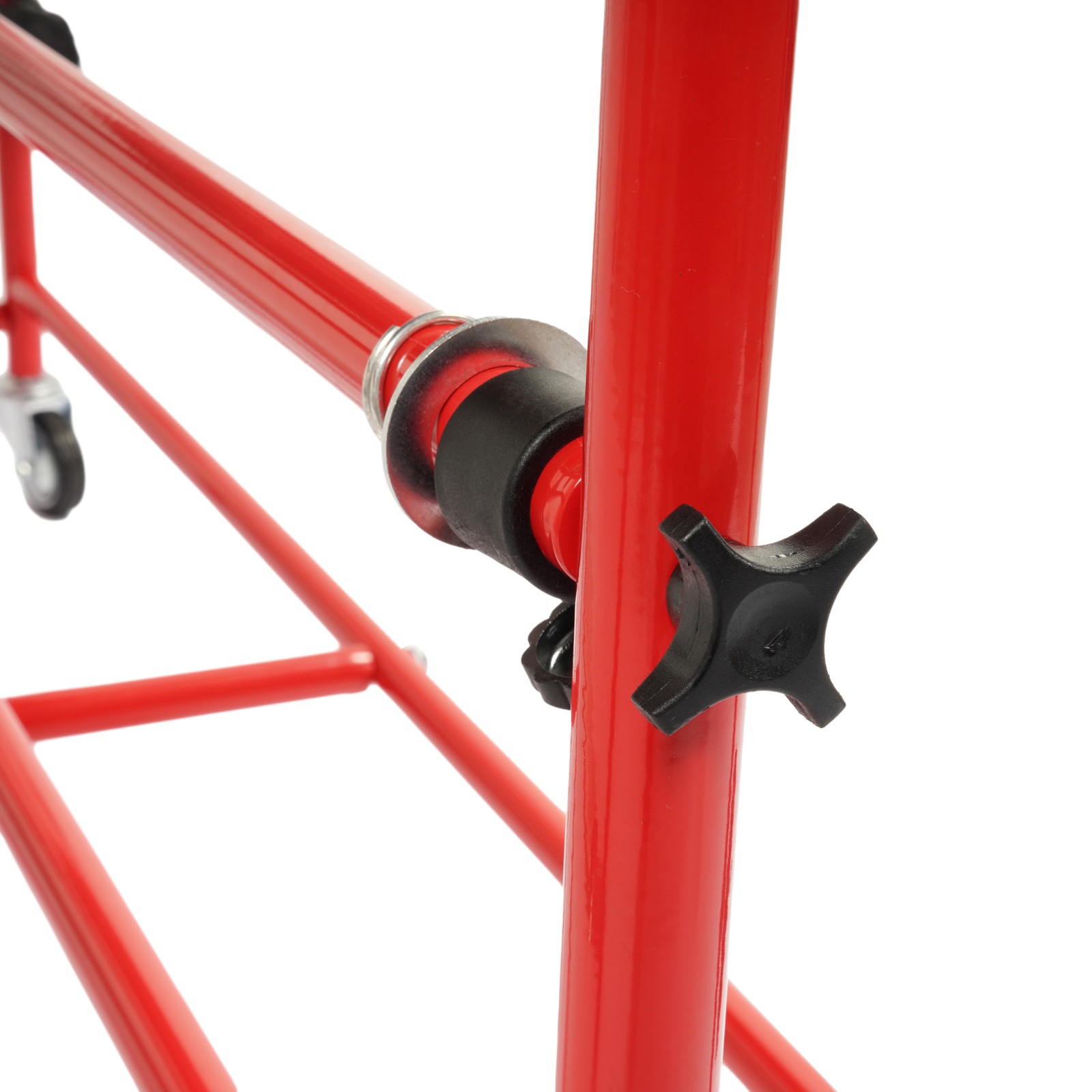 36" Mobile Masking Paper Machine with Storage Trays Multi-Roll Masking Dispenser