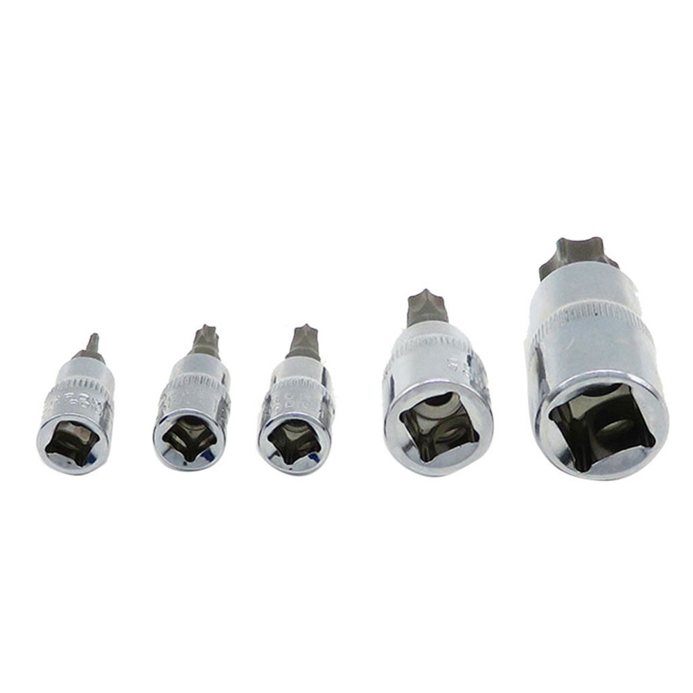 60Pcs Master Torx Socket Set Tamper Proof Security Bits Plus External Star