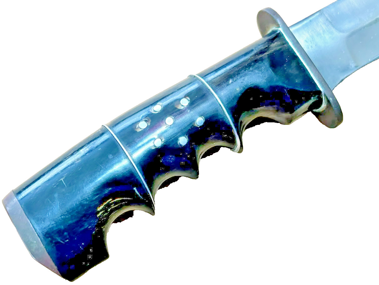 Bowie Knife with Hardshell Black Carbon Fiber Sheath Unique Collectible Knives