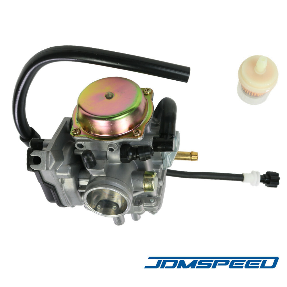 Carburetor For 2002-07 Suzuki Eiger 400 LTF400 Engine Assembly with Manual Choke